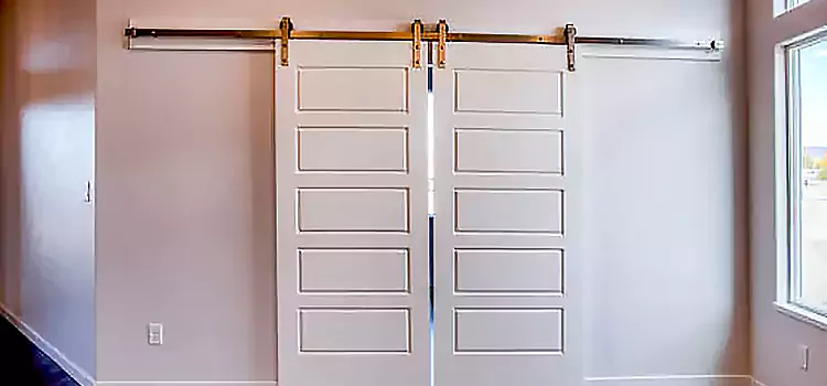 Glass Barn Door with Installation Hardware Kit Grand Forks